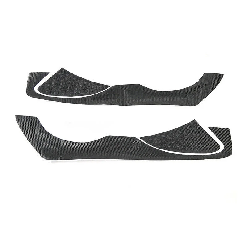 

2pcs/set Car Door Anti Kick Scratch Sticker Vinyl Carbon Fiber For Chevrolet Camaro 2017+ Protector Pad Exterior Decor
