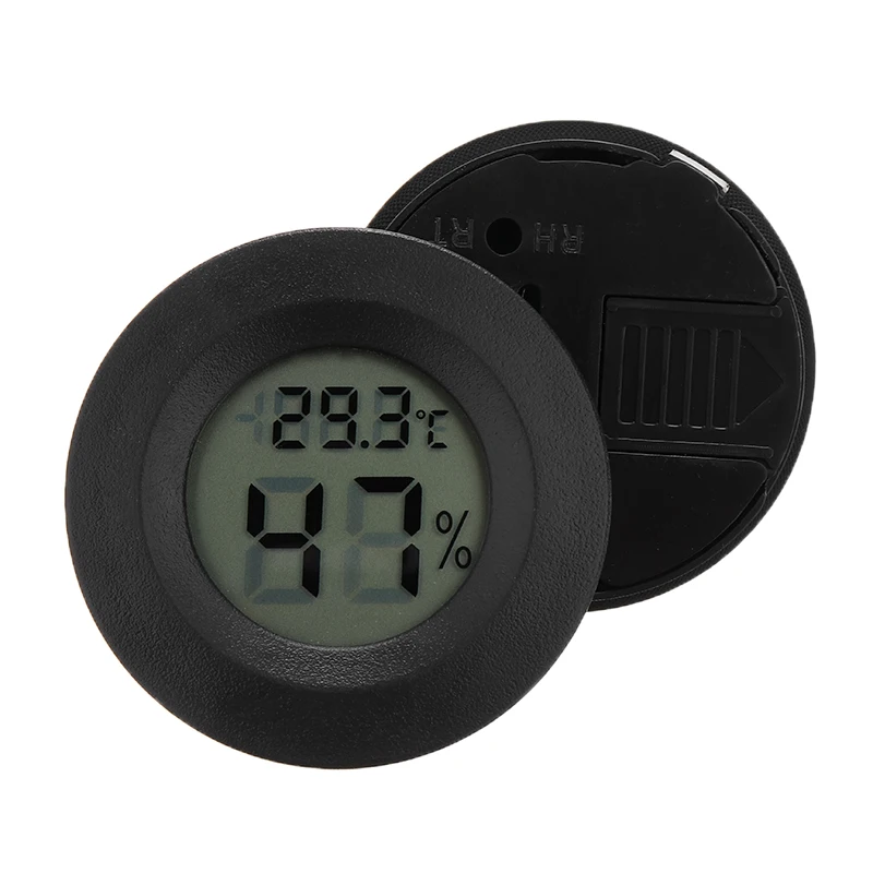 4pcs LCD Digital Thermometer Hygrometer Thermo-Hygrometer Temperature Humidity Meter Moisture Measurment For Refrigerators