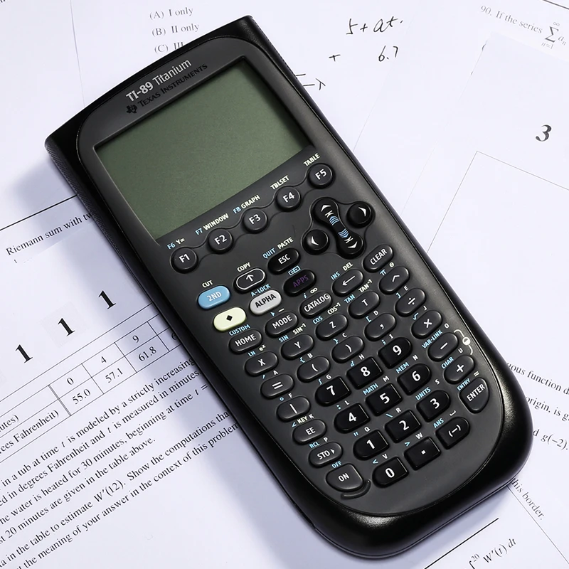 Hot SaleTexas Instruments TI 89 Titanium Graphing Calculator Large Screen  Ultra-thin Portable AP Exam