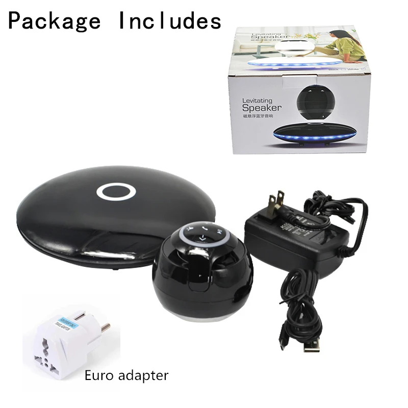 DJYG LED LEVITATING BLUETOOTH SPEAKER 3D Floating MAGLEV Wireless Magnetic Levitation