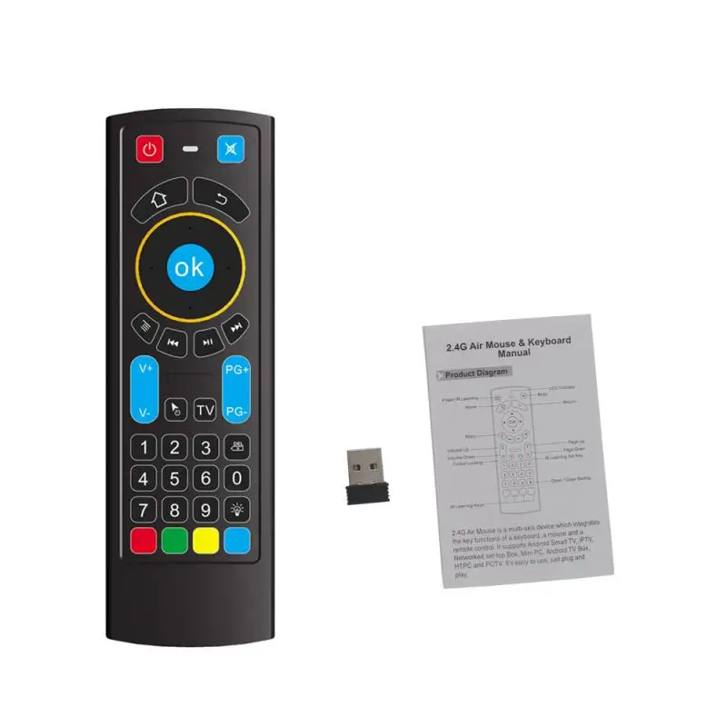 Для Amazon Fire Stick беспроводной Bluetooth пульт дистанционного управления с клавиатурой