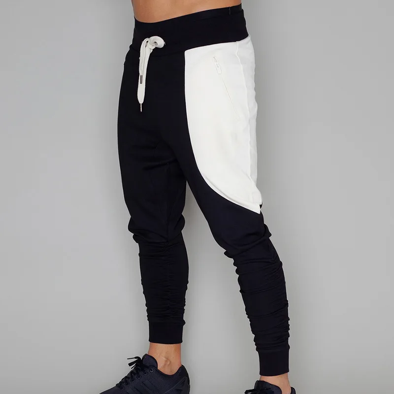Wenyujh мужские повседневные свободные Jogger Брюки Мода Новые хип-хоп мужские брюки-шаровары сплайсированные цветные брюки на молнии спортивные брюки с карманами
