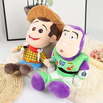 

Toy Story 3 Plush Toy Woody Stuffed Doll Buzz Light Year Anime Cartoon Movies & TV Figure for Children Kids Boy Gift Christmas