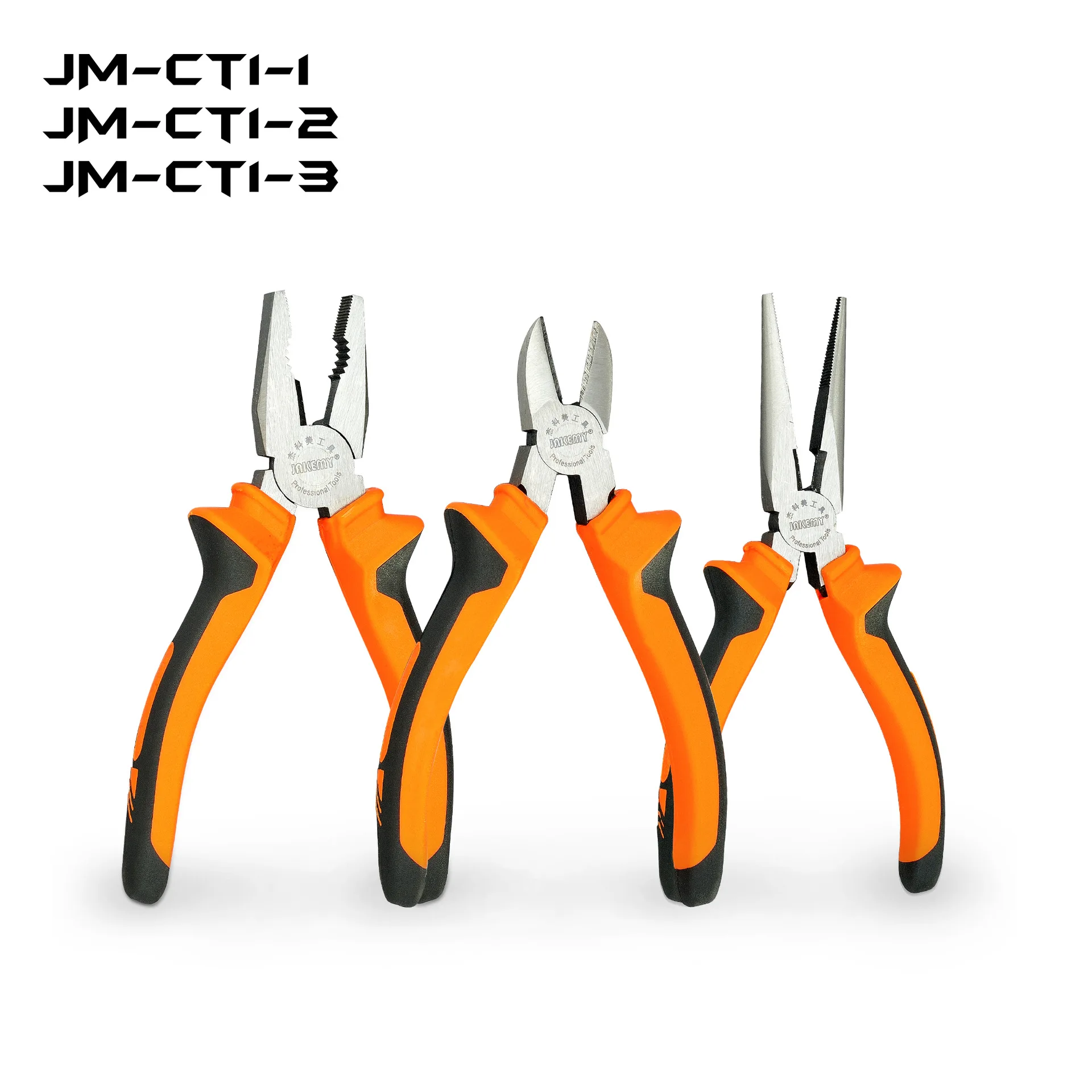 CT1-3 JAK " плоскогубцы электрика резак для кабеля сантехника длинный нос плоский нос диагональные плоскогубцы бытовые инструменты - Цвет: CT1-3 JAK