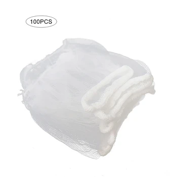 

100pcs Isolation Clogging Prevent Kitchen Bathroom Shower Drain Residue Collector Sink Strainer Filter Net Bag Disposable