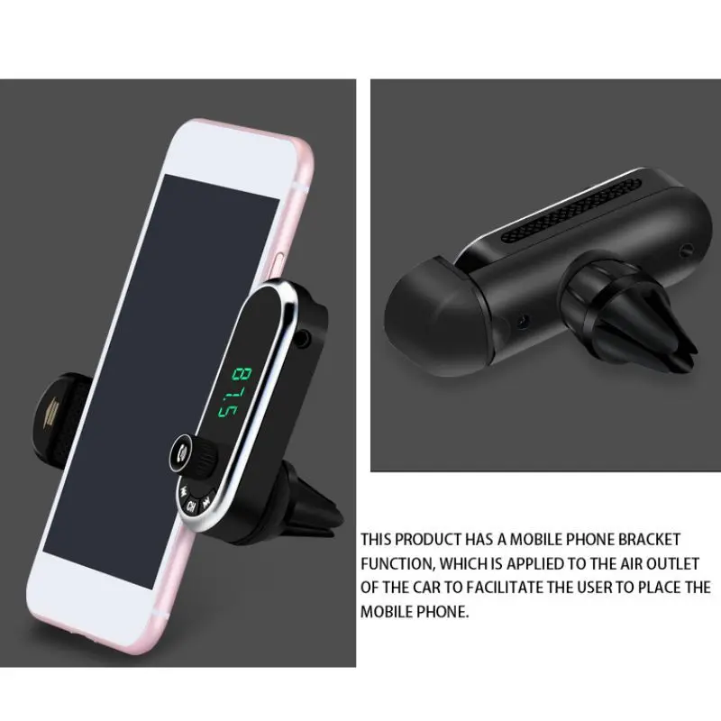 Balight Car MP3 Player Car Bluetooth Handsfree Phone Car Multifunction Phone