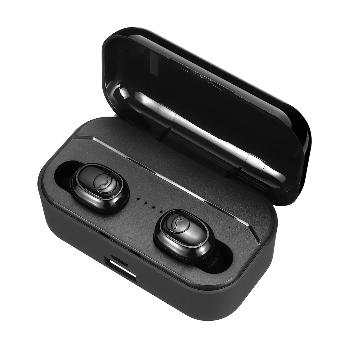 G6s bluetooth 5,0 наушники светодиодный дисплей TWS Ture беспроводные стерео мини наушники IPX7 водонепроницаемые спортивные 2200/3500 мАч наушники - Цвет: G6S TWS (Black)