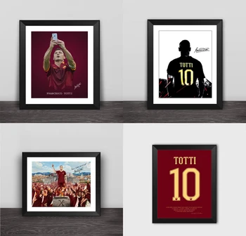 

Prince Of Rome Francesco Totti Photo Frame Wall Picture Frames For Pictures Plexiglass Home Decoration Accessories Modern Gifts