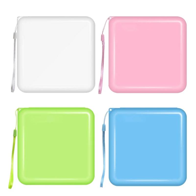 

4 Colors Plastic Storage Box Portable Organizer Face Mask Storage Keeper Dustproof Storage Boxes Containers with Lids