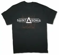 Коллекция 2016 года, черная футболка в полоску с изображением святого асонии, новая официальная хлопковая Футболка Three Days Grace, Забавный дизайн