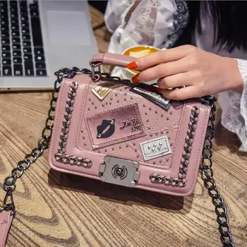 

Crossbody bag Fashion Women Bag Women Purses And Handbags Designer Brand Ladies Hand Bags PU Leather Chain Shoulder Bag
