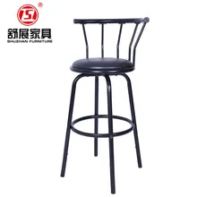 75 см Железный Ретро Барный Стул топ обеденный стул вращающийся барный стул со спинкой и кожаным сиденьем барная мебель