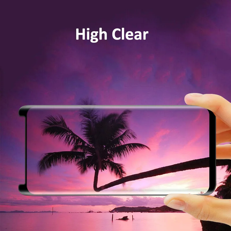 Закаленное стекло для samsung Galaxy S8 S9 S10 Plus, прозрачная защитная пленка для samsung S10 S9 S8 Plus