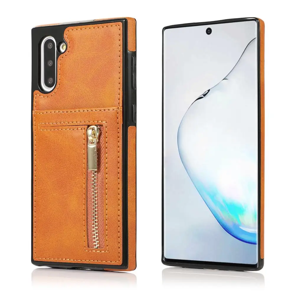 Флип чехол из искусственной кожи для Samsung Note 8 9 10 S10 E Plus кошелек Galaxy S8 S9 S7 Edge сумка