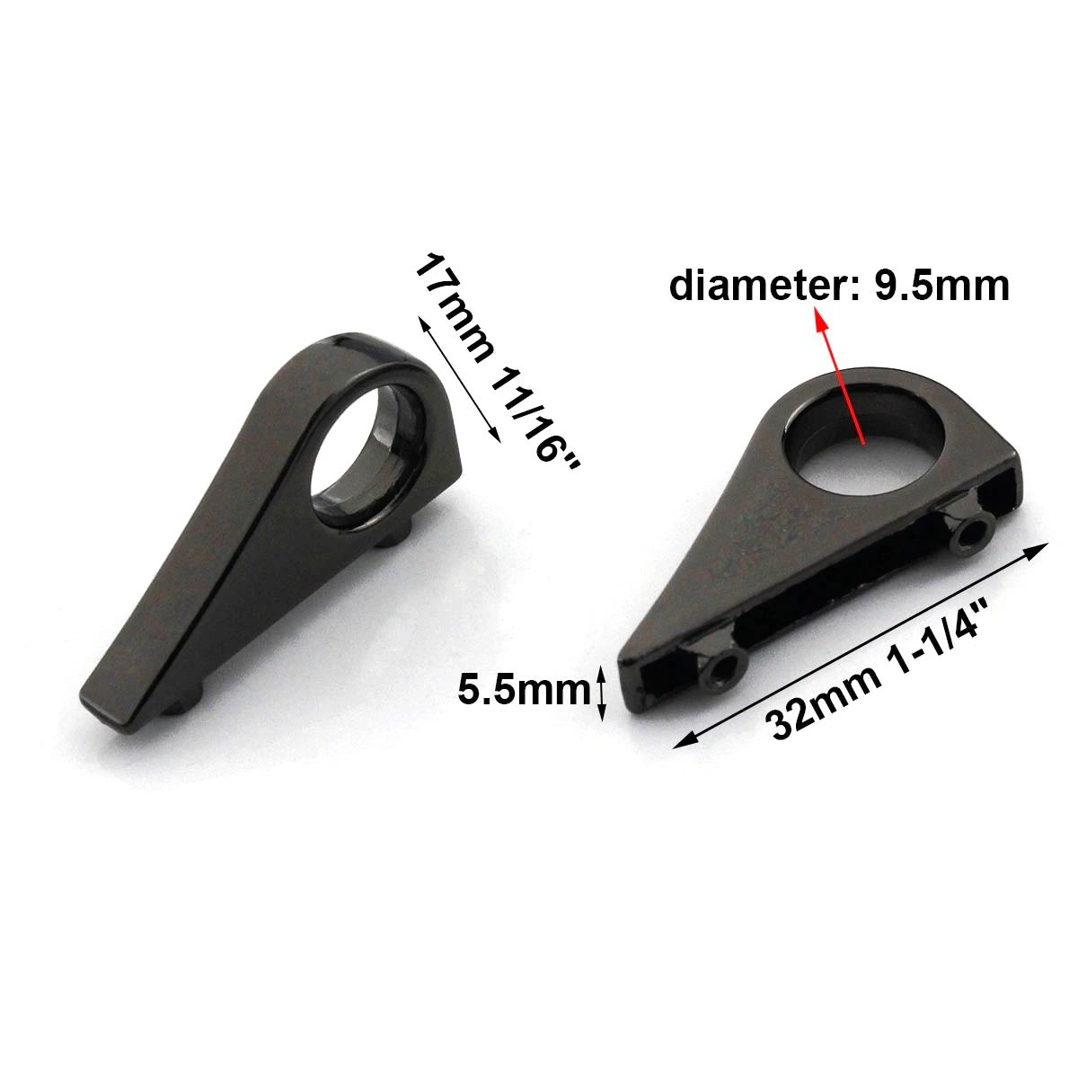 2 шт. металлическая ручка держатель сумка боковой анкер ластовица хомуты