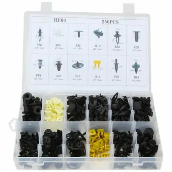 

Retainer 250 Clips Car Body Fastener Tool Accessory Hood Door Fender Bumper