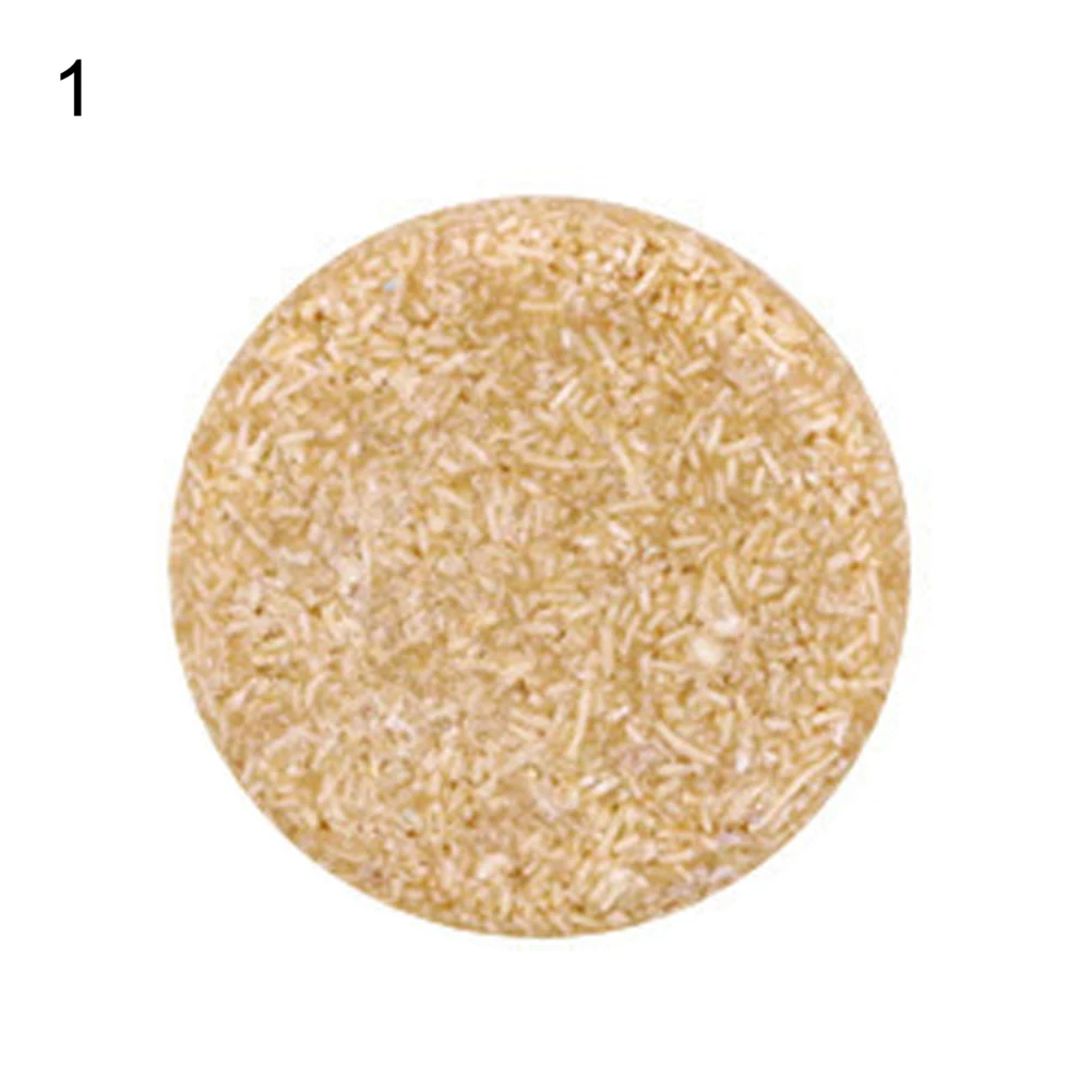 55g Round Herbal Hair Shampoo Soap Nourishing Oil Control Anti-dandruff Care