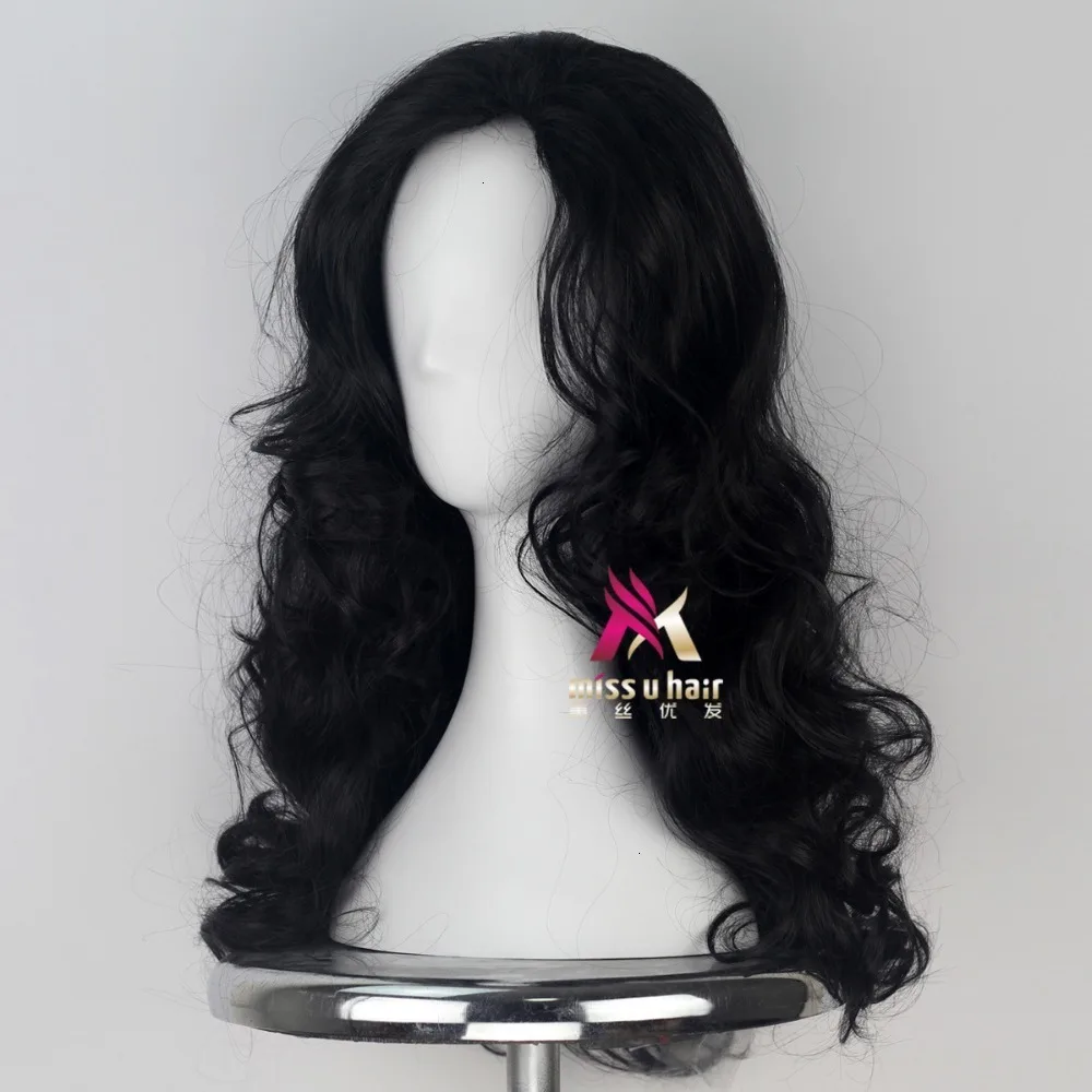 New Movie Wonder Woman wig Play Hair Justice League DC Comic Cosplay Halloween Costume Synthetic Re