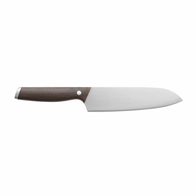 Berghoff couteau Santoku manche en bois foncé 17.5Cm 1307159