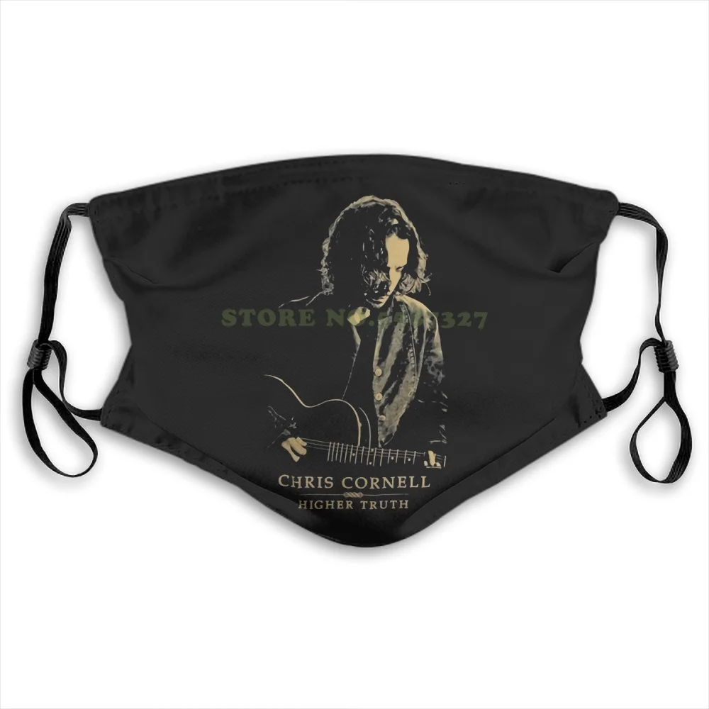 Маска для лица Крис Корнелл высокая правда Merch Nos Пылезащитная маска с фильтром