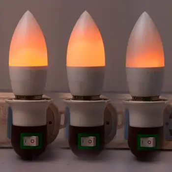 

Candle Lamp LED Fire Light Decoration Lighting Creative Corn Bulb Flame Effect Lamp Bar KTV Fashion