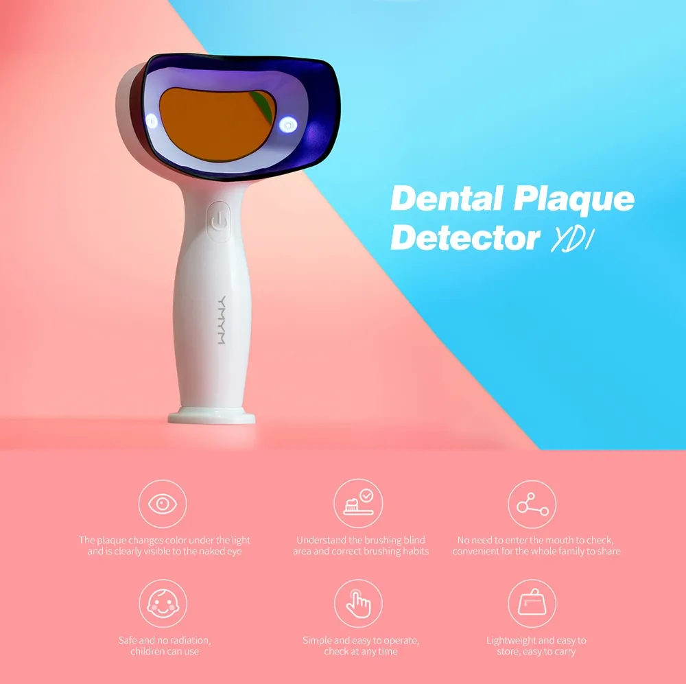 Ymym placa dental detector yd1 casa oral