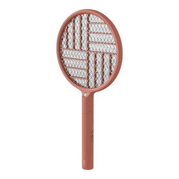 

SOTHING Electric Mosquito Swat LED Rechargeable Collapsible USB Charging Fly Mosquito Swatter Zapper Swatter Kille-Red