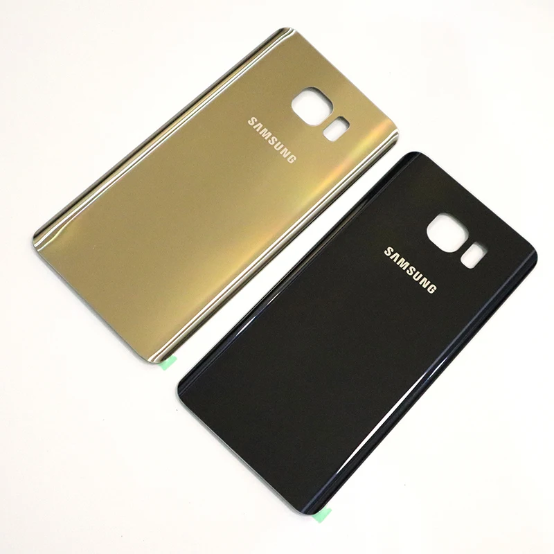 Задняя крышка аккумулятора Samsung Galaxy Note5 Note 5 3D стеклянный корпус чехол для Замена