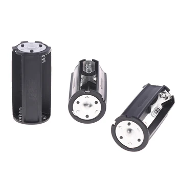 

3Pcs 3x AA to D Size Battery Adapter Converter Holder Case Box Drop Shipping