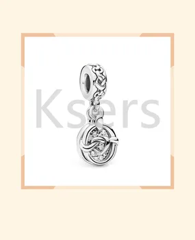 

2019 Mother'S Day New 100%925 Silver Love Charm Beaded Free Package