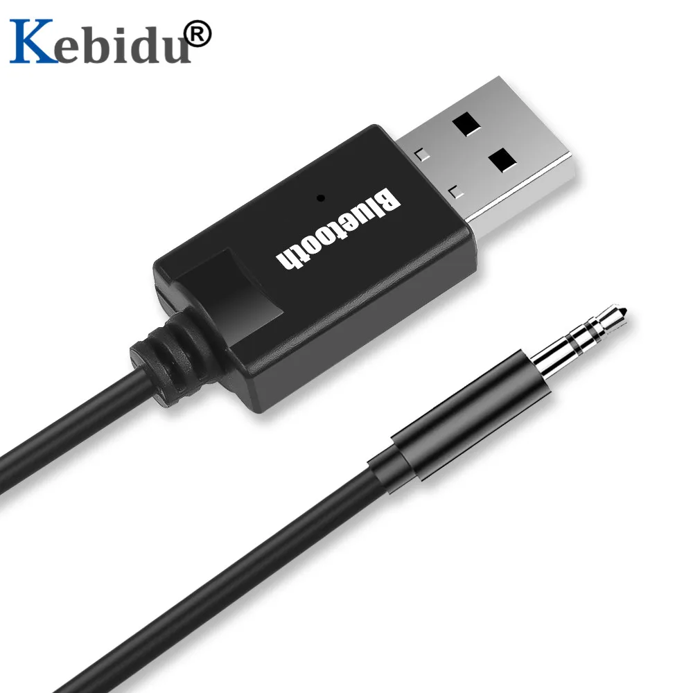 Kebidu 3,5 мм разъем Bluetooth приемник USB аудио музыка стерео адаптер ключ для ТВ ПК bluetooth-динамика наушников