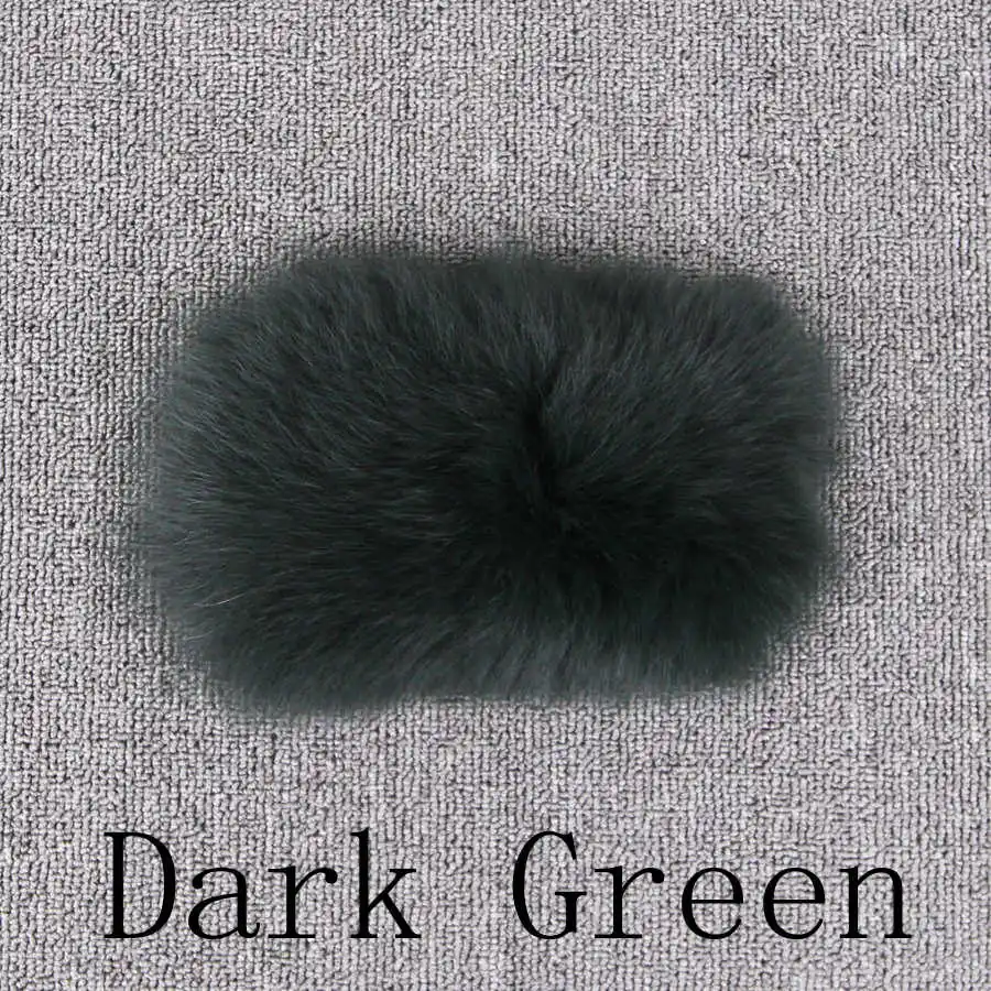 dark green Розовый java QC19021 Новое поступление, горячая Распродажа шуба из натурального Лисьего меха женская меховая куртка короткое пальто - Цвет: dark green