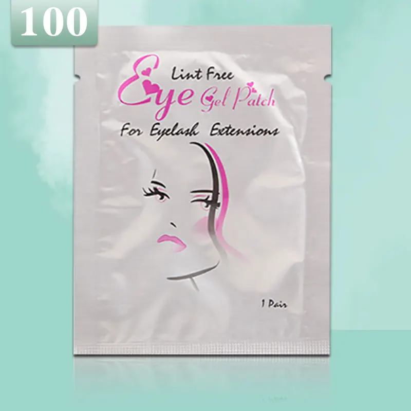 100 Pairs GJLash 30/50/100/200 пар/лот наращивание ресниц накладки для глаз под патчи для ресниц наращивание ресниц макияж инструменты поддержка OEM для наращивания ресниц наращивание ресниц - Цвет: 100 Pairs
