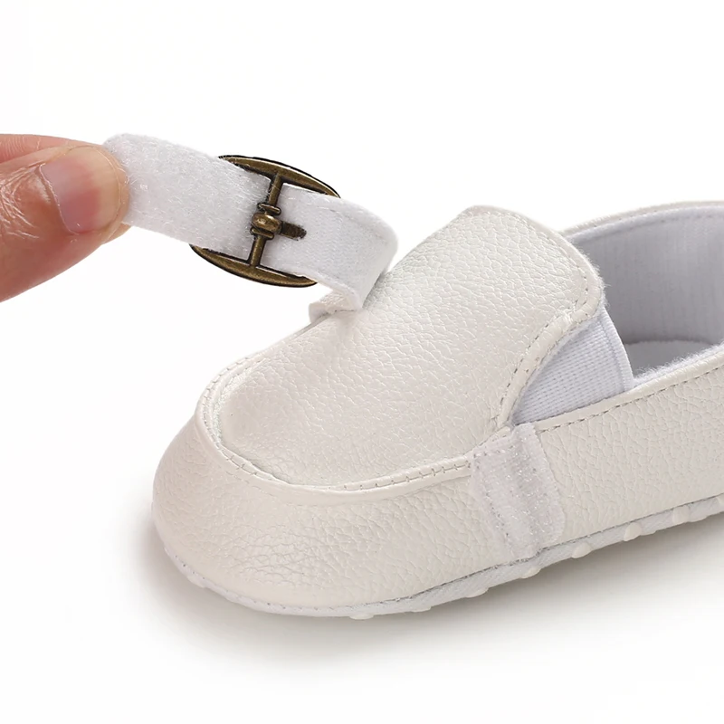 Мягкая кожаная детская обувь для новорожденных мальчиков и девочек; модная обувь для малышей 0-18 месяцев
