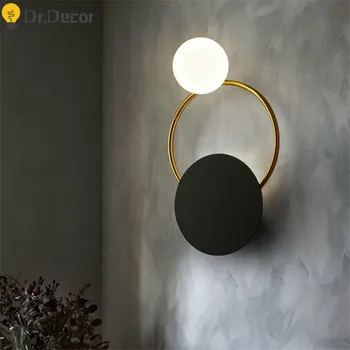 

Minimalism LED Wall Light Bedroom Bedside Wall Lamp Nordic Industrial Vintage Stairs Corridor Kitchen Home Decor Light Fixture