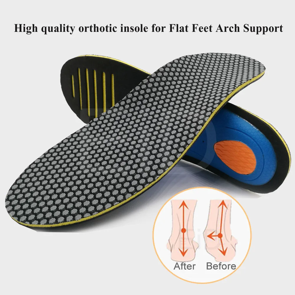 EiD ортопедические стельки ортопедические плоские ноги здоровье подошва колодки для обуви вставка для поддержки свода колодки для подошвенного фасциита Уход за ногами