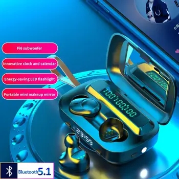 

TWS Wireless Earphones Bluetooth V5.1 Headphones Sport Earbuds Noise Cancelling IPX7 Waterproof Wireless Headset With Microphone