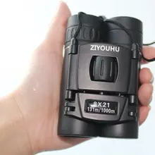 

2021 NEW HD Powerful Binoculars 8x21 Low Light Sightseeing Folding Telescope Hunting Sports Outdoor Camping Travel