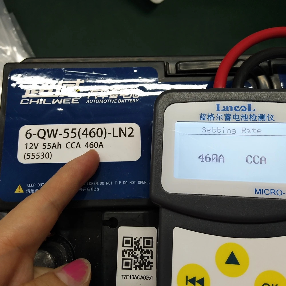 LANCOL Micro200 цифровой тестер батареи 12 В блок измерения автомобиля CCA проводимость
