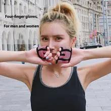 Хоббилана женские противоскользящие перчатки для йоги с полупальцами, для тренажерного зала, тренировок, фитнеса, амортизирующие дышащие спортивные перчатки, горячая распродажа