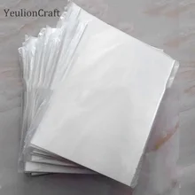 YeulionCraft 10 шт./лот A4 прозрачная пленка для струйной печати специальная экспозиция тепло Tansfered пленка для поделок ручной работы