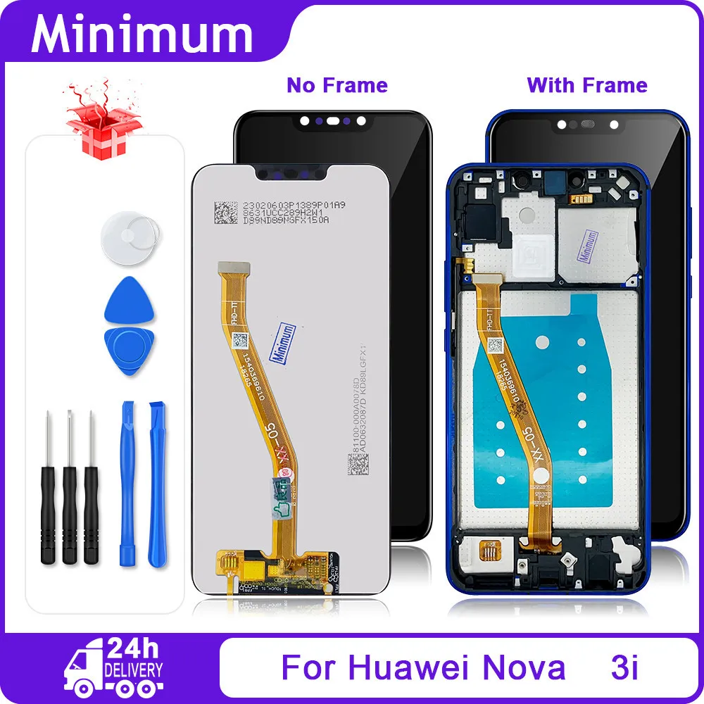 ЖК-дисплей 6 3 дюйма для Huawei Nova 3i сенсорный экран с дигитайзером в сборе P Smart Plus INE-LX1