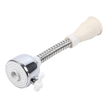 

New Kitchen Adjustable Water Saving Tap Hose Faucet Aerator Diffuser 360 Dgree Swivel Nozzle Spout Tap Faucet Bubbler