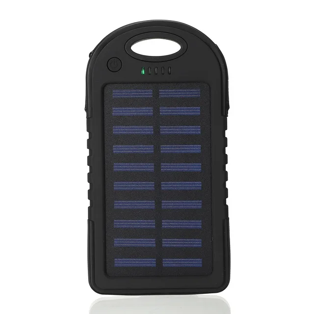 Солнечная батарея 12000 мАч, портативная солнечная панель, двойной USB аккумулятор, зарядное устройство, зарядка, светодиодный аккумулятор, зарядное устройство для iphone5, 6, 7, 8 X