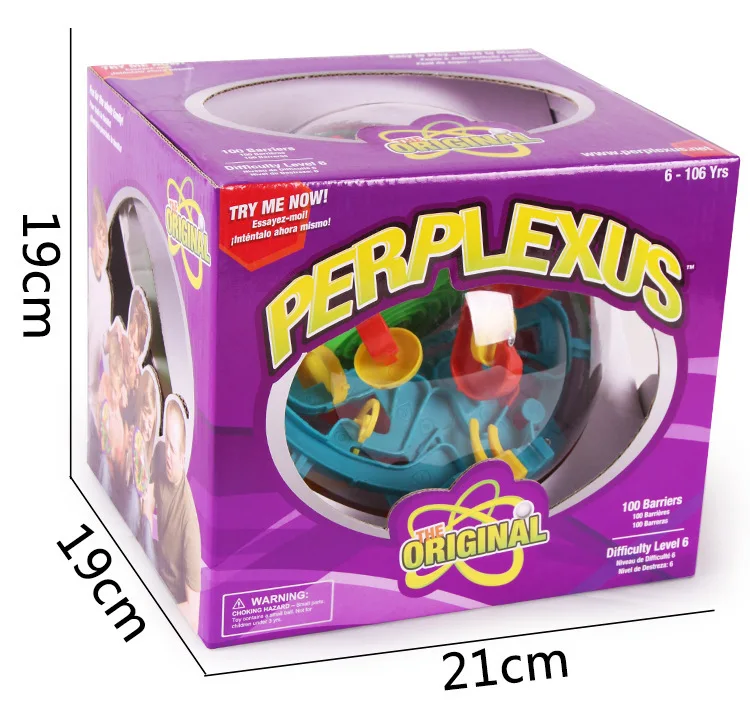 Perplexus, большой размер, 3D Скидка 100, фэнтези, интеллект, шар, магический, мудрый, игрушка для раннего образования, 923c, подарочная коробка