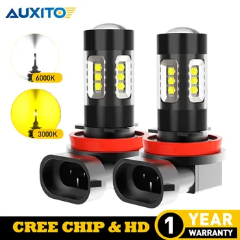 

H11 H8 H9 LED Fog Light H16JP LED Fog Lamp DRL Day Time Running light Bulb 3000K Golden 6500K White for Honda CRV Civic Jazz Fit