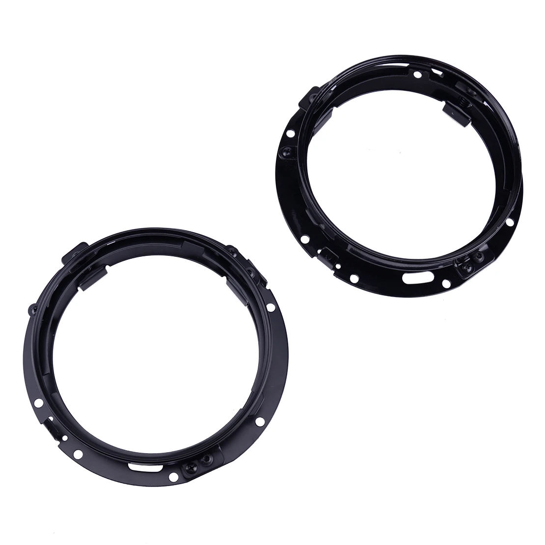 Mounting Ring Bracket For Jeep CJ-7 1976-1986 2pc Assembly 7" LED Headlight Mounting Ring Bracket For Jeep CJ-7 1976-1986 2pc Assembly 7" LED Headlight