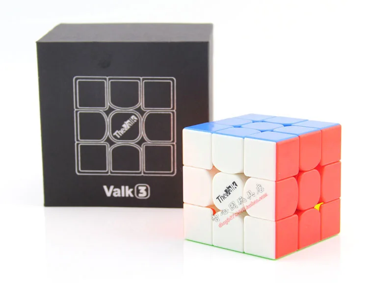 Волшебный кубик Valk3, трехслойный Кубик Рубика, цветной, XMD, пшеница, быстро закручивается, слепой, скручивается, гладкая игра, только три слоя, Кубик Рубика