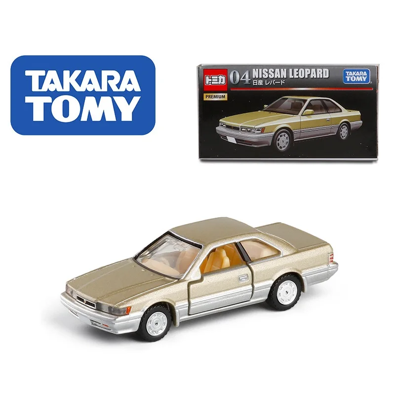 TAKARA TOMY Tomica Премиум Cadillac Nissan Fairlady Леопард Turbo пейзаж Тойота селика 2000GT Lexus литьем под давлением модель автомобиля - Цвет: Nissan Leopard