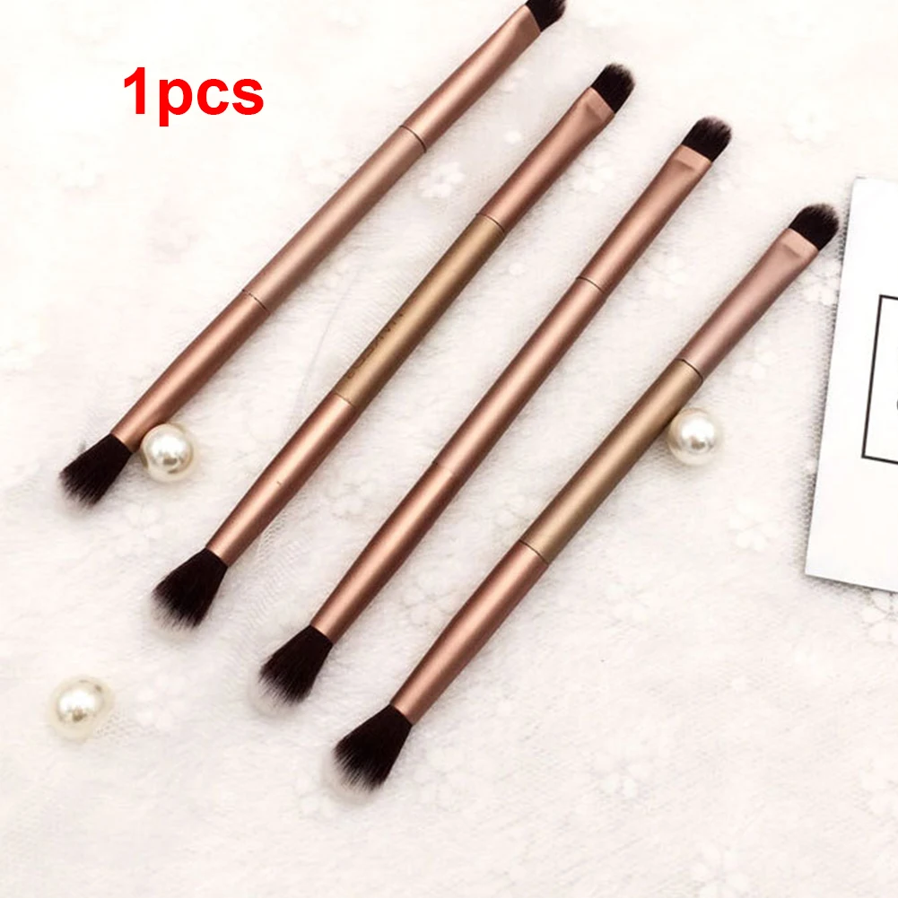 

Newest Double Headed Cosmetics Blending Eyeshadow Eye Shading Socket Brushes